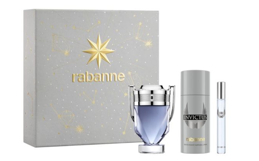 ESTUCHE INVICTUS PACO RABANNE 3PZ