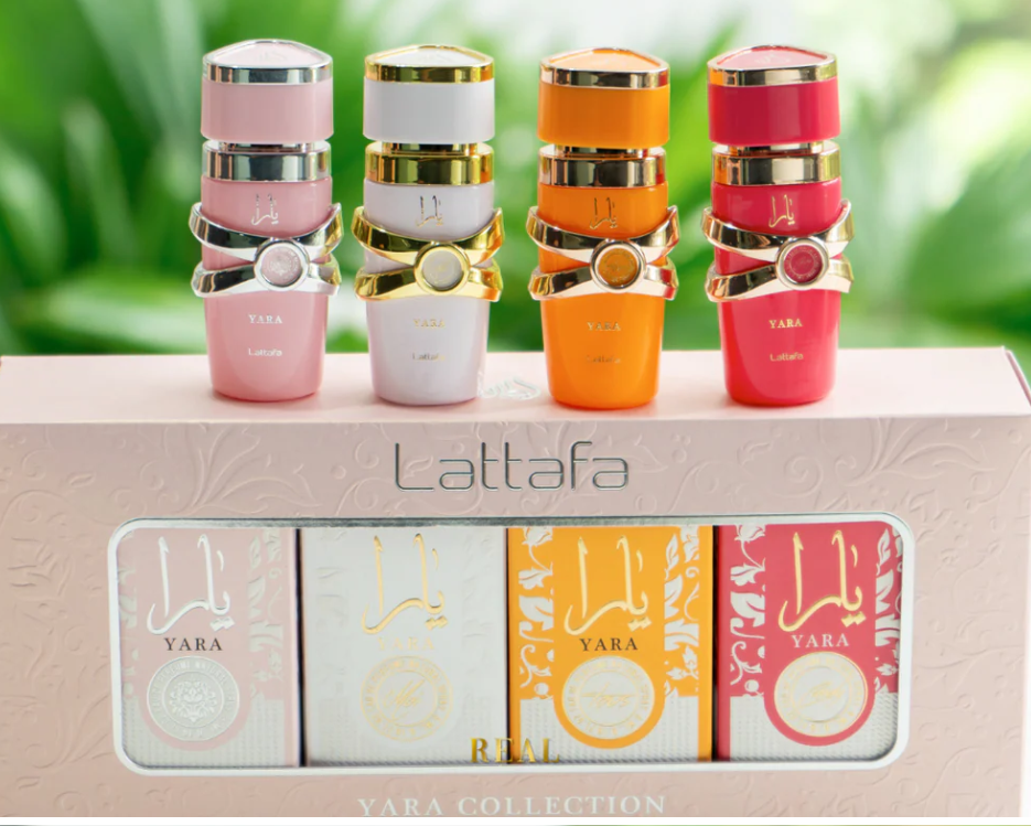 Lattafa Yara set de miniaturas 4Pz