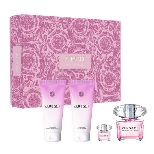 Versace Bright Crystal 4-piece case